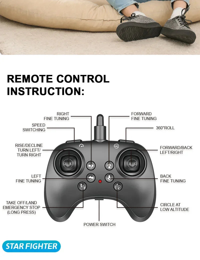 RC Glider Flying Helicopter