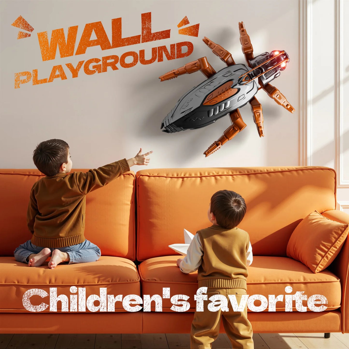 Wall Climbing RC Gecko