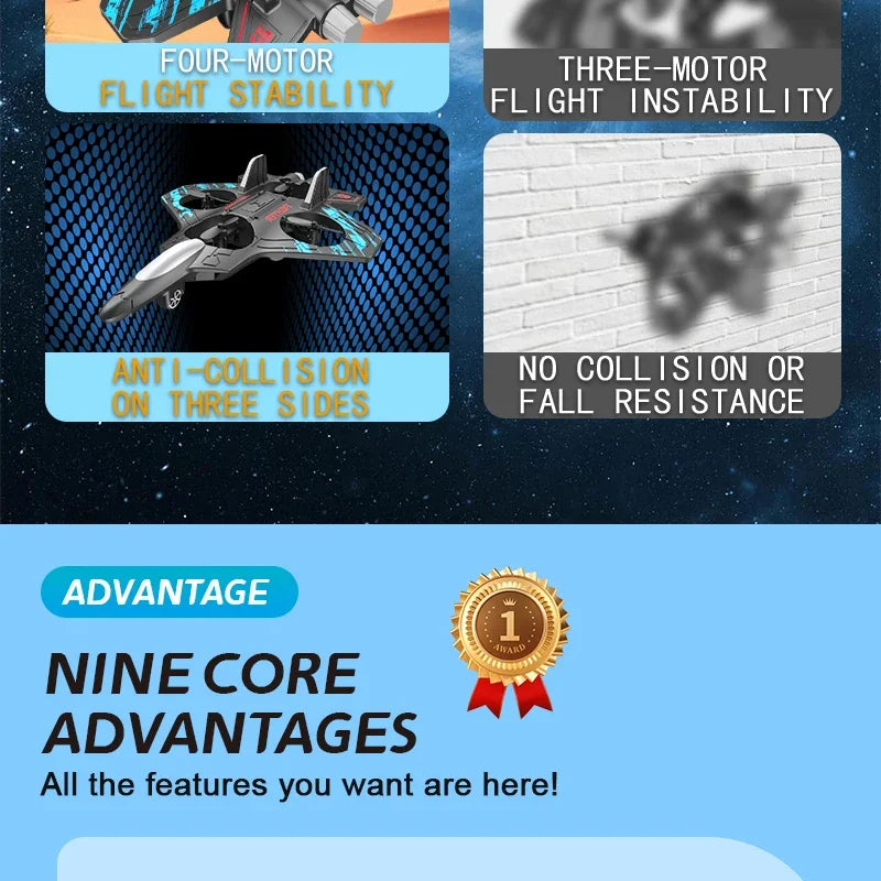 RC Glider Flying Helicopter