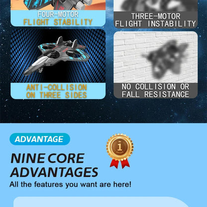 RC Glider Flying Helicopter